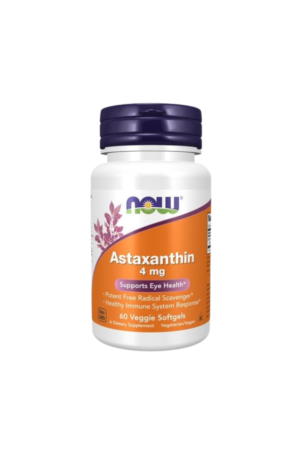 Astaxanthin 4mg - 60 veggie softgels